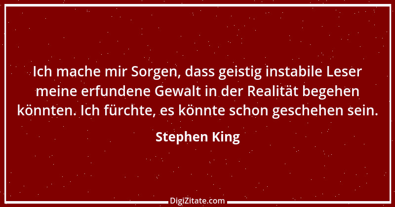 Zitat von Stephen King 28