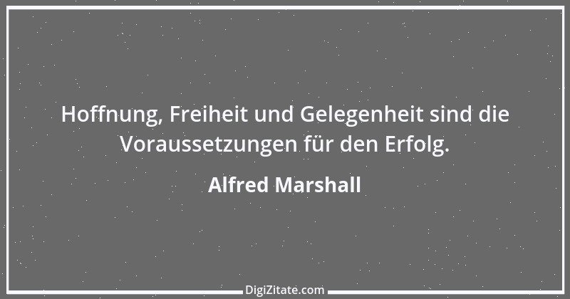 Zitat von Alfred Marshall 2