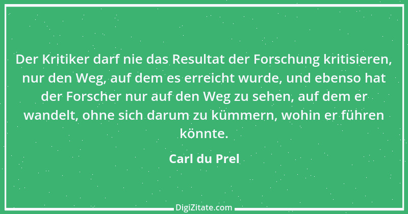 Zitat von Carl du Prel 7