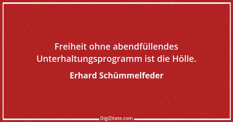 Zitat von Erhard Schümmelfeder 49