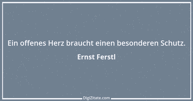 Zitat von Ernst Ferstl 1991