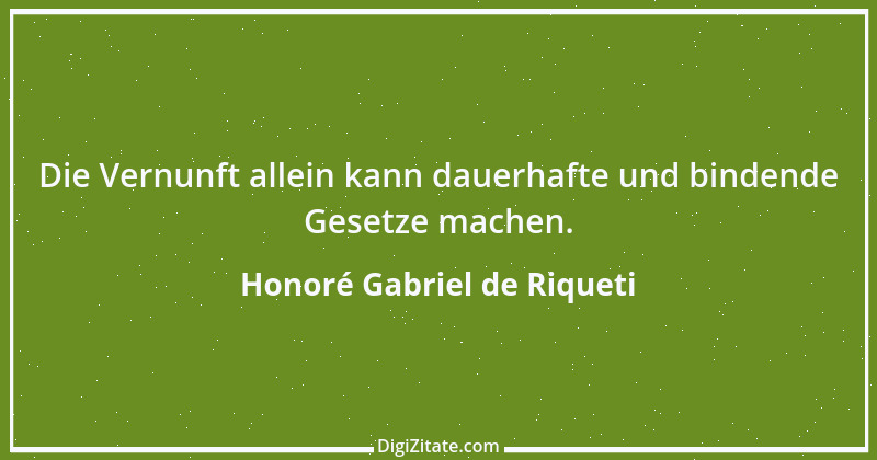 Zitat von Honoré Gabriel de Riqueti 5