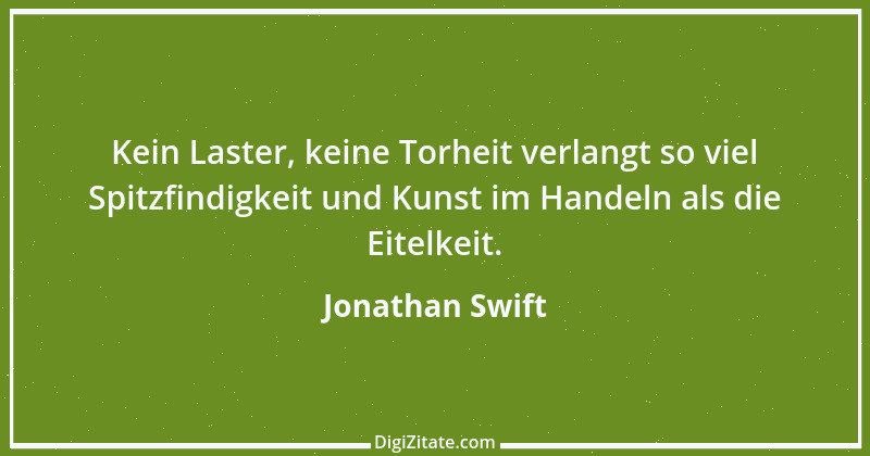 Zitat von Jonathan Swift 118