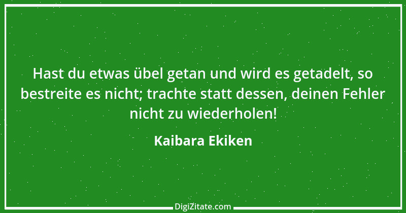 Zitat von Kaibara Ekiken 3