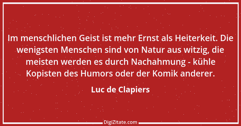 Zitat von Luc de Clapiers 672