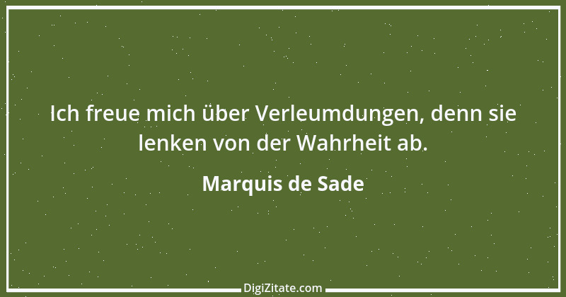 Zitat von Marquis de Sade 13