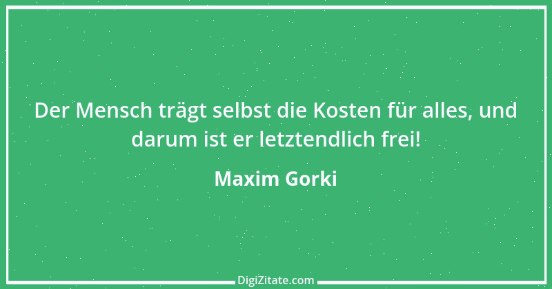 Zitat von Maxim Gorki 94