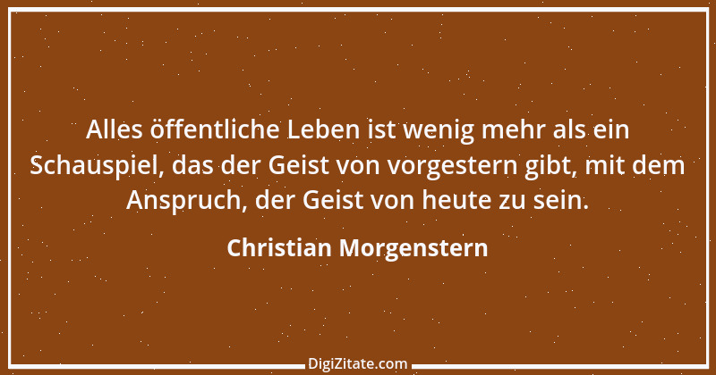 Zitat von Christian Morgenstern 74