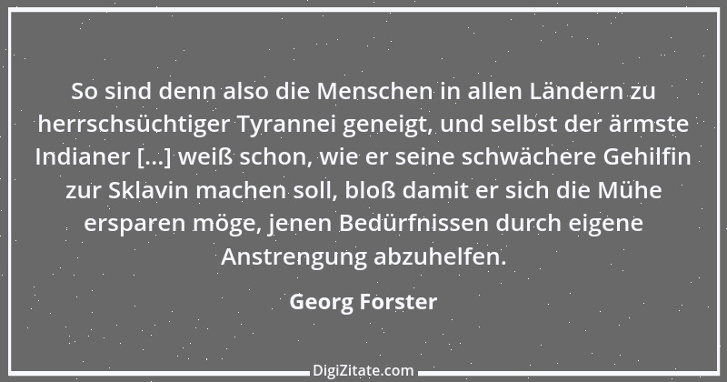 Zitat von Georg Forster 28