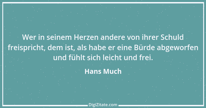 Zitat von Hans Much 11