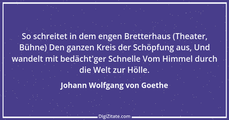 Zitat von Johann Wolfgang von Goethe 2551