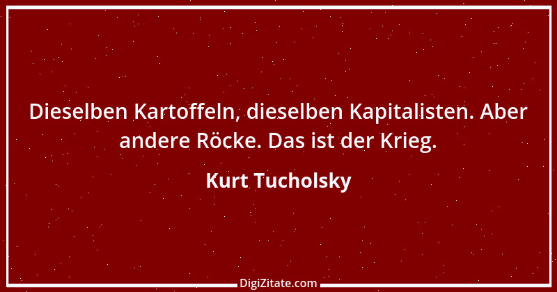 Zitat von Kurt Tucholsky 92