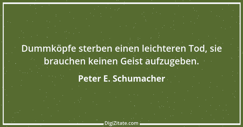 Zitat von Peter E. Schumacher 356