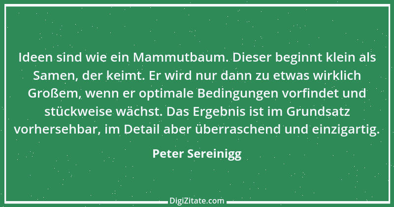 Zitat von Peter Sereinigg 36