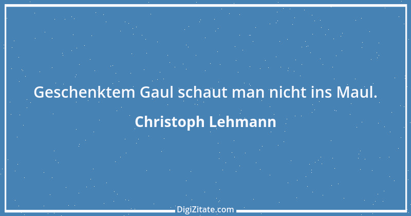 Zitat von Christoph Lehmann 67