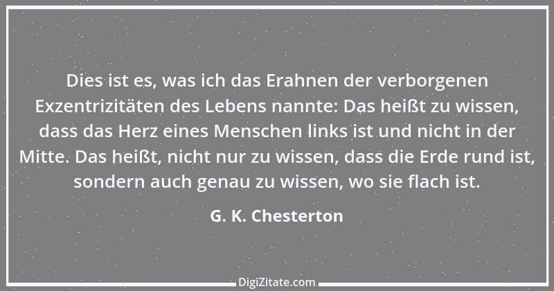 Zitat von G. K. Chesterton 100