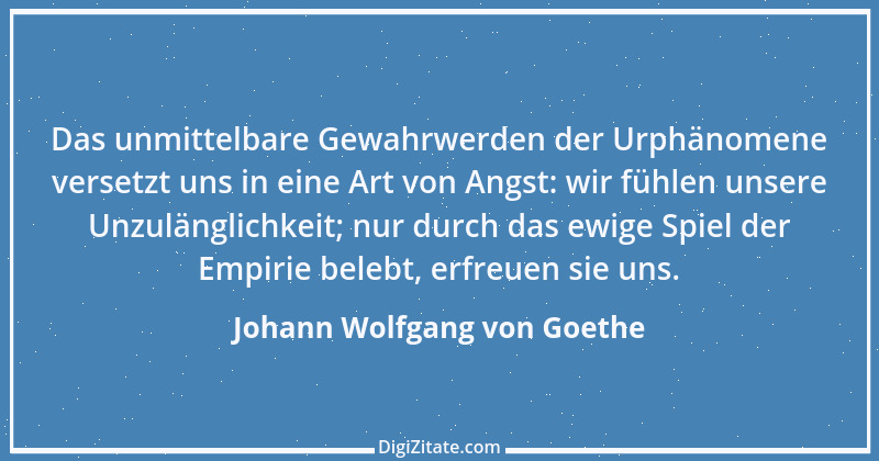 Zitat von Johann Wolfgang von Goethe 1552