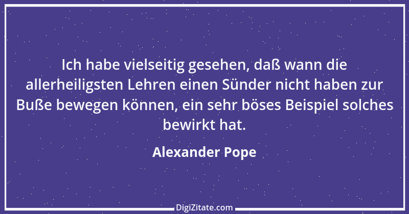 Zitat von Alexander Pope 92