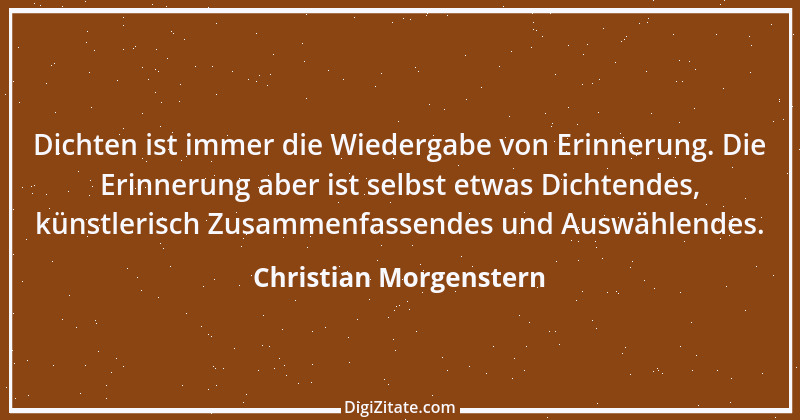 Zitat von Christian Morgenstern 76