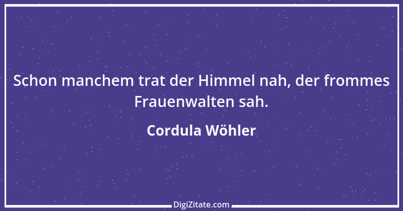 Zitat von Cordula Wöhler 1