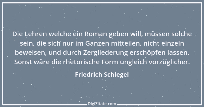 Zitat von Friedrich Schlegel 100