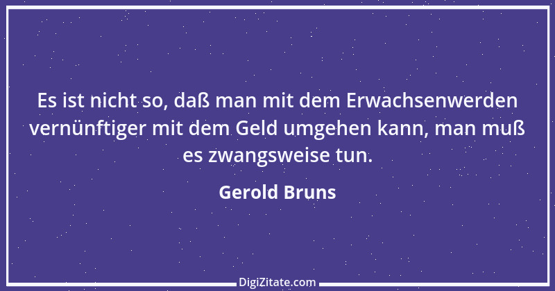 Zitat von Gerold Bruns 2