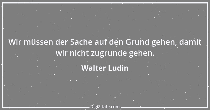 Zitat von Walter Ludin 55