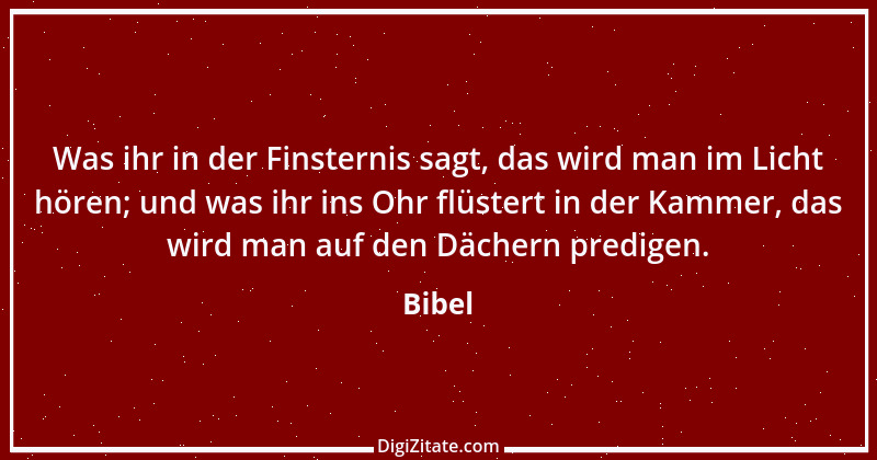 Zitat von Bibel 2589