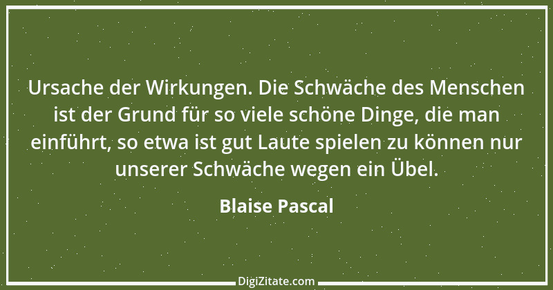 Zitat von Blaise Pascal 87