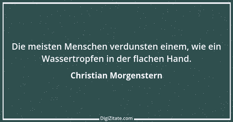 Zitat von Christian Morgenstern 77