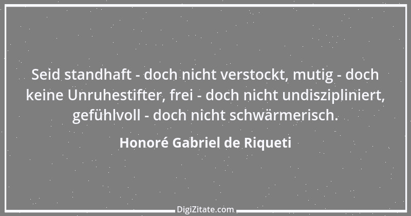 Zitat von Honoré Gabriel de Riqueti 9