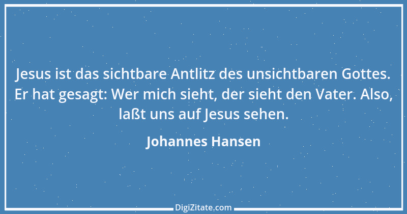 Zitat von Johannes Hansen 3