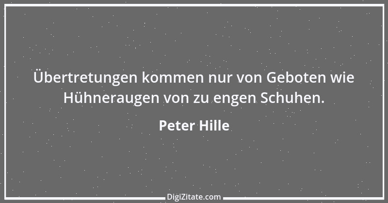 Zitat von Peter Hille 67