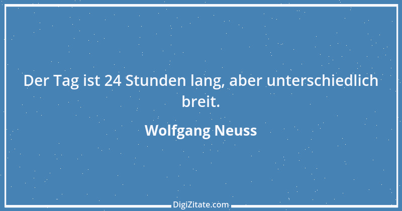 Zitat von Wolfgang Neuss 5