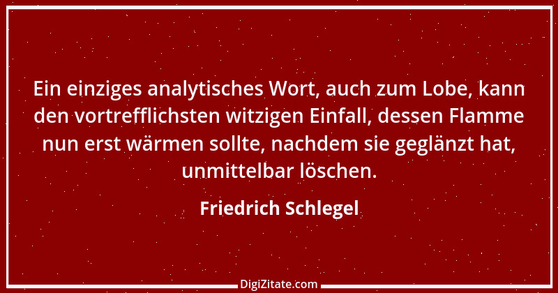 Zitat von Friedrich Schlegel 102