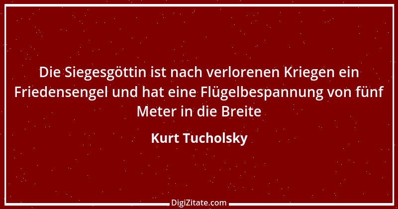 Zitat von Kurt Tucholsky 96