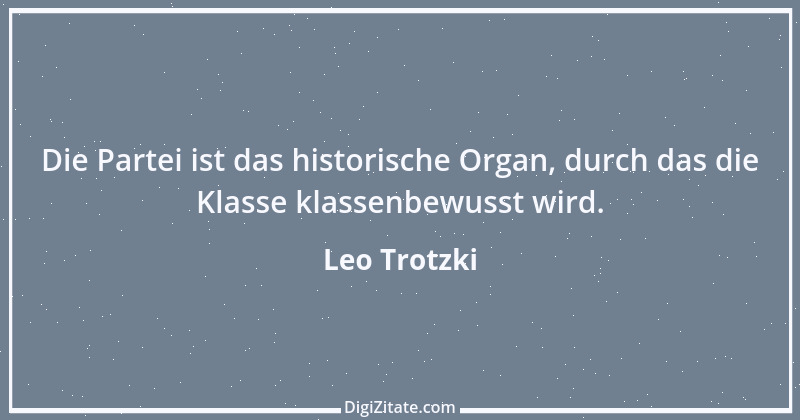 Zitat von Leo Trotzki 1