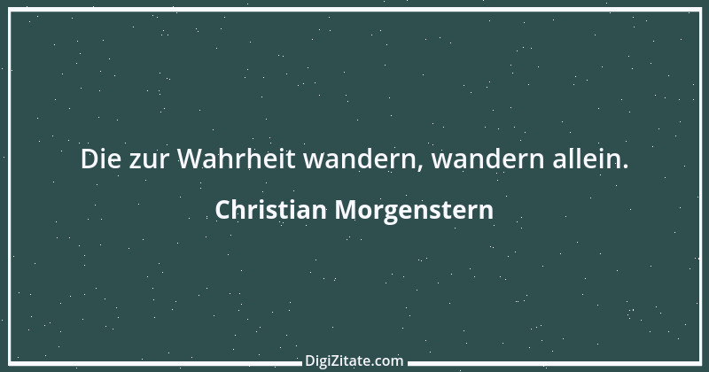 Zitat von Christian Morgenstern 332