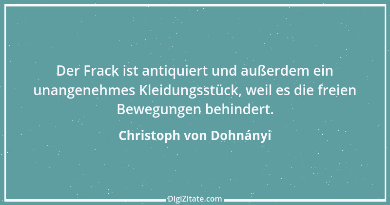 Zitat von Christoph von Dohnányi 4