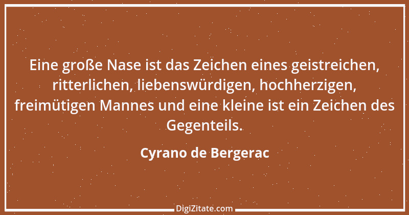 Zitat von Cyrano de Bergerac 1