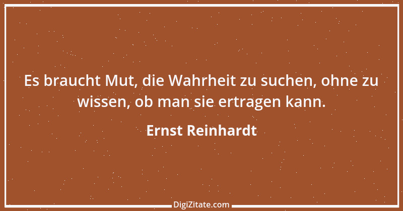 Zitat von Ernst Reinhardt 50