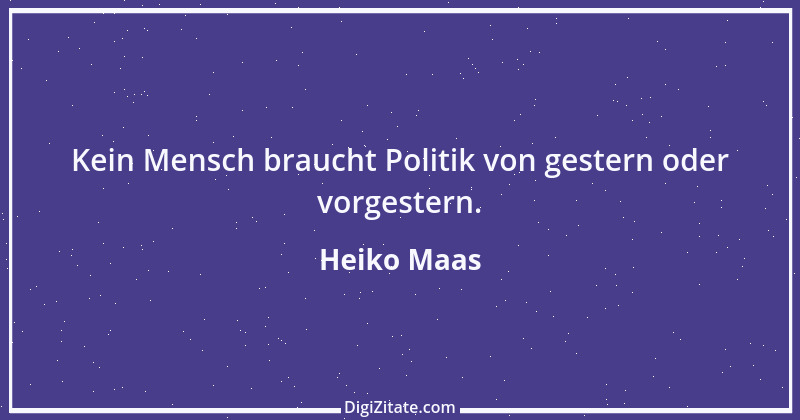 Zitat von Heiko Maas 4