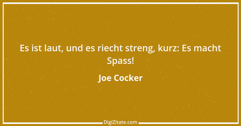 Zitat von Joe Cocker 1