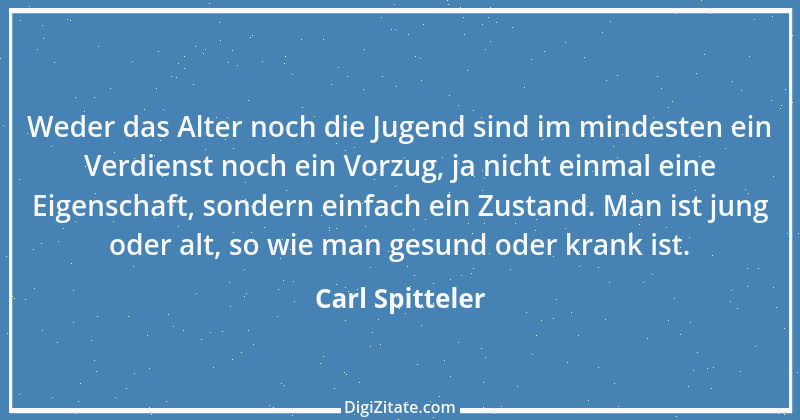 Zitat von Carl Spitteler 36