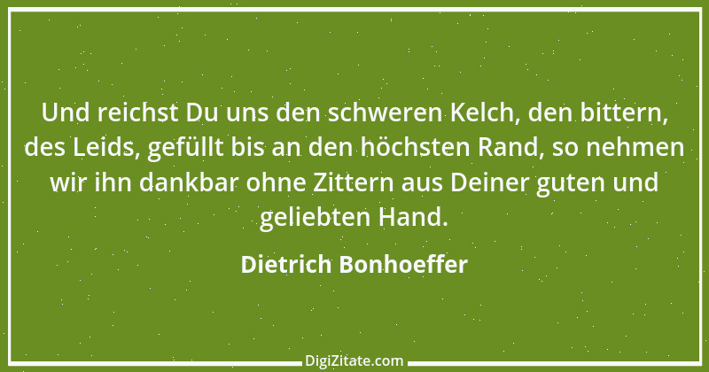 Zitat von Dietrich Bonhoeffer 2