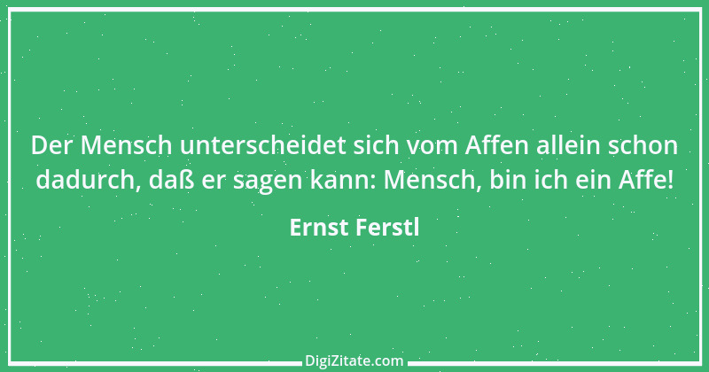 Zitat von Ernst Ferstl 997