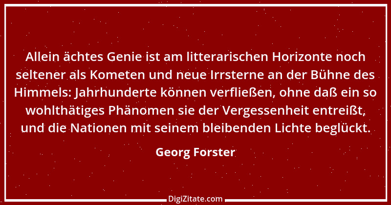 Zitat von Georg Forster 33