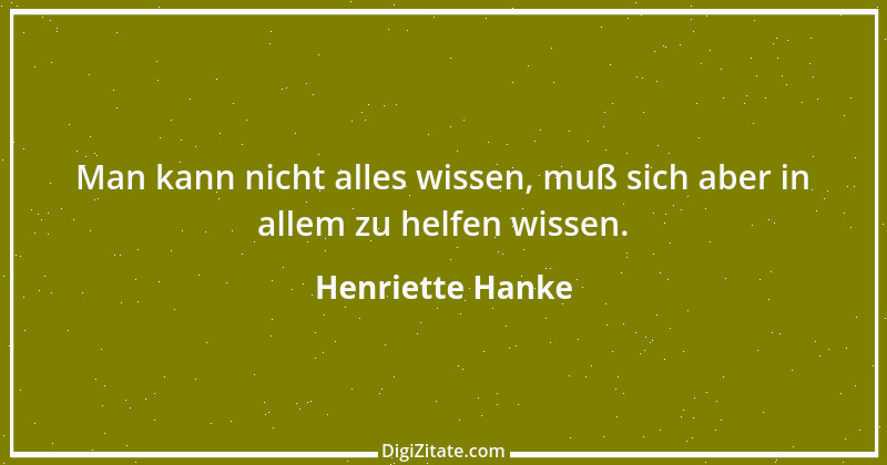 Zitat von Henriette Hanke 19