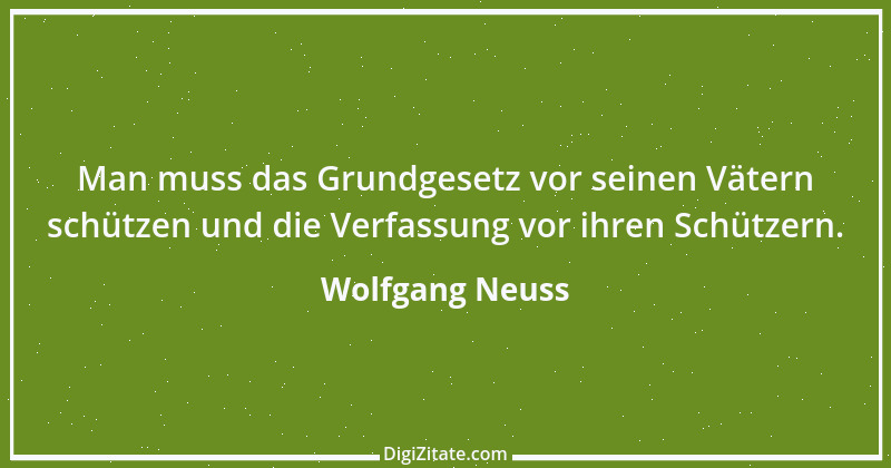 Zitat von Wolfgang Neuss 7