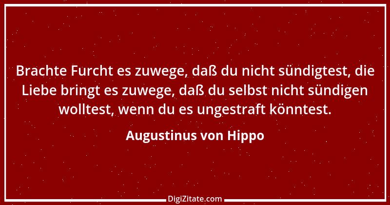 Zitat von Augustinus von Hippo 231